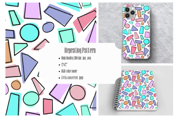 Creative Repeating Patterns Colorful Repeating Patterns Bundle Bundle · Creative Fabrica