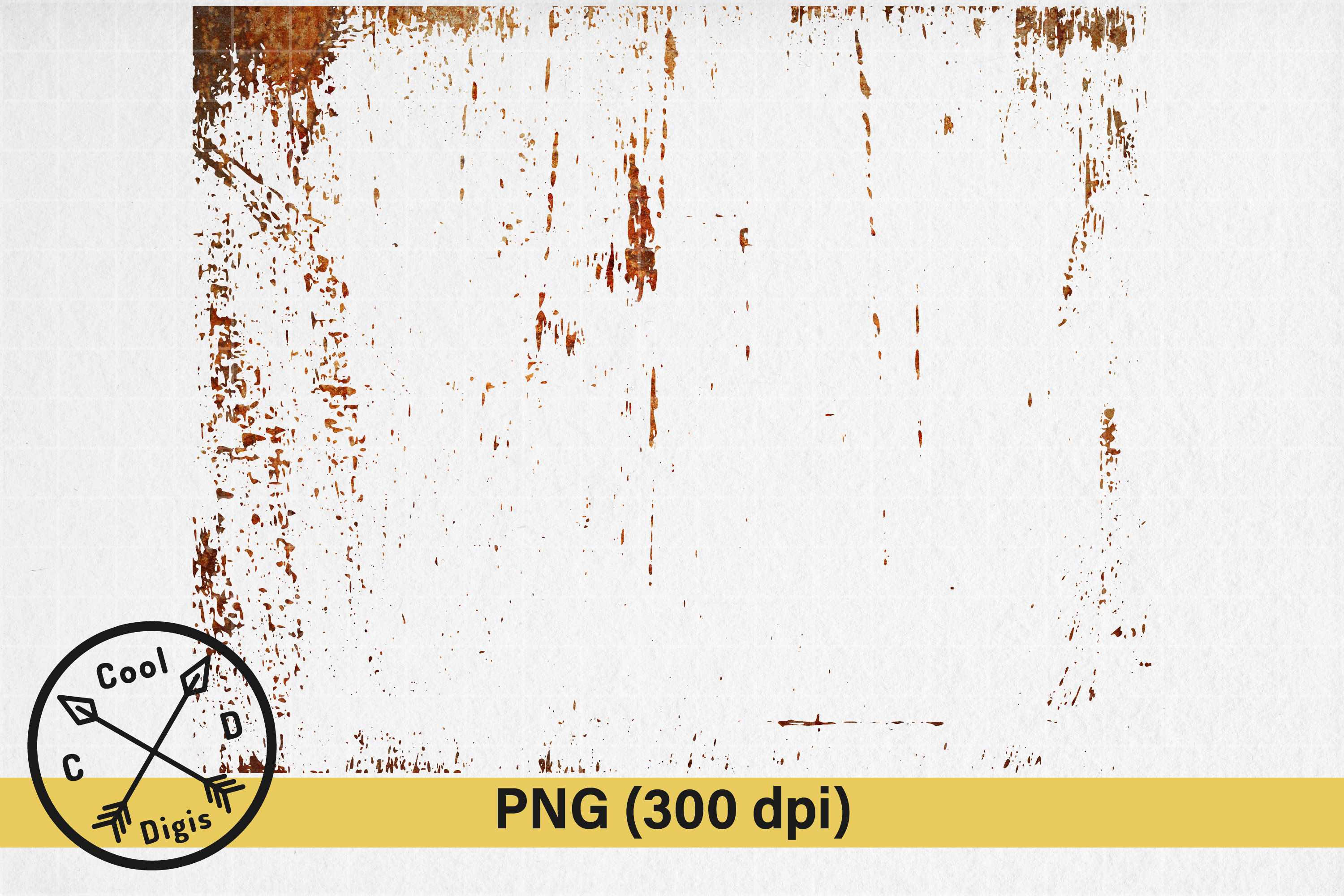 Rust Scratched Overlay Effect Texture