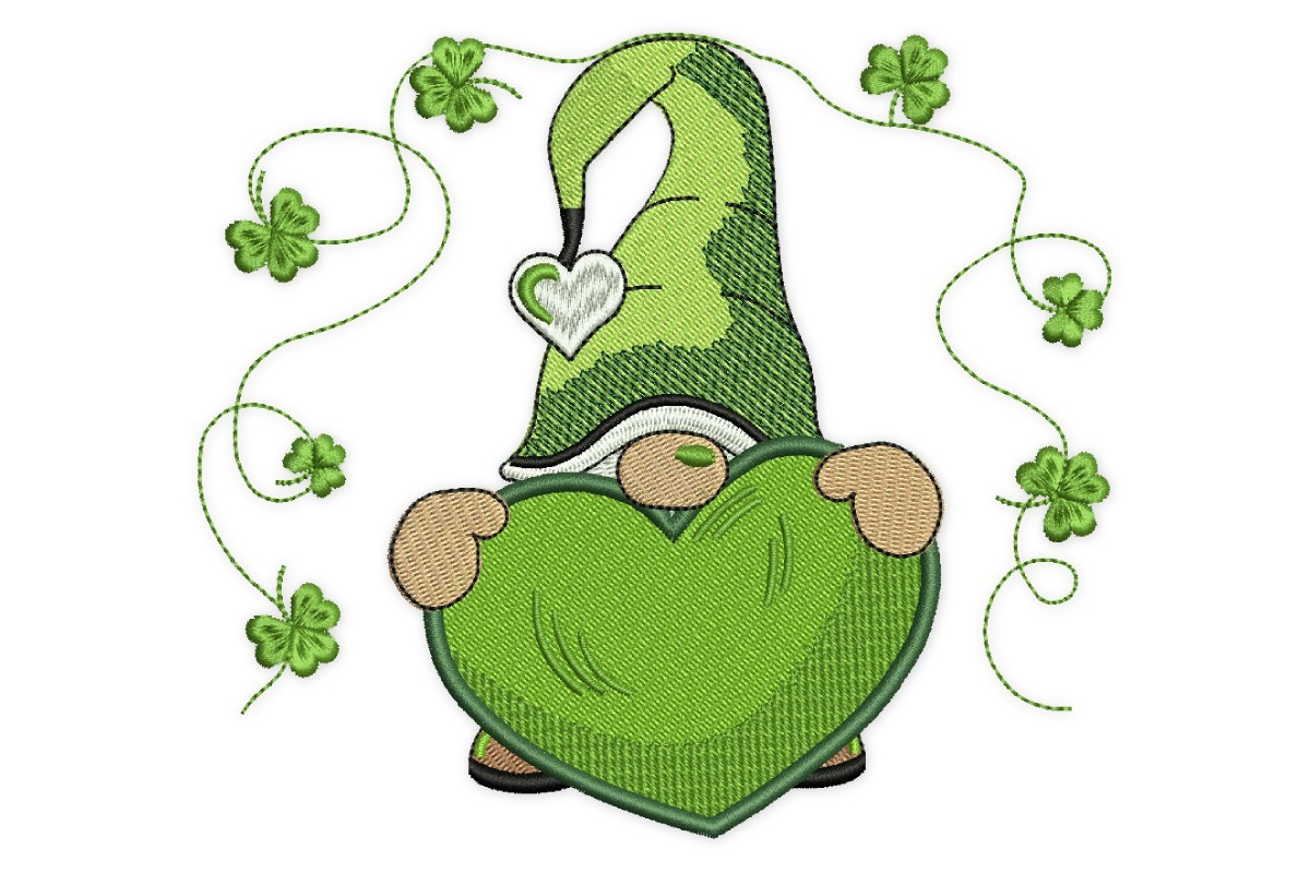 St Patrick's Day Gnome