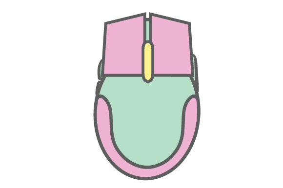 Mouse Pvg Generic Gaming Mouse SVG Cut file by Creative Fabrica Crafts · Creative ...
