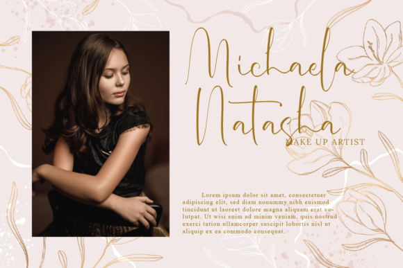 Amelie Mckenna Font - Preview 5
