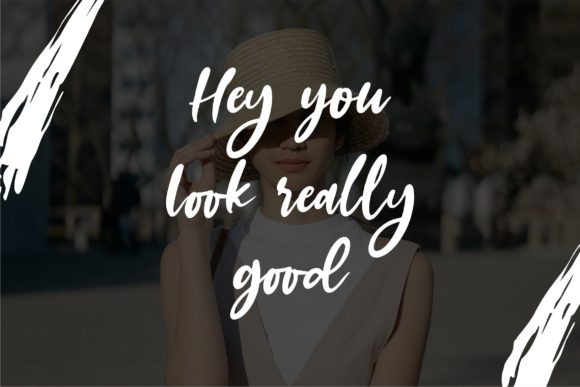 Anitta Font PNG with transparent background - Preview 1