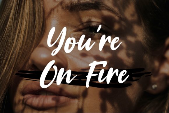 Anitta Font PNG with transparent background - Preview 3