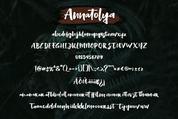 Annatolya Font - Preview 4