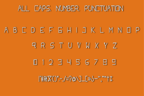Astra Modern Font - Preview 3