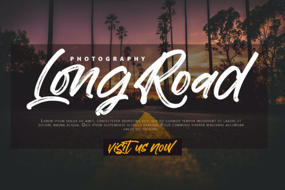Brodstock Font - Preview 1