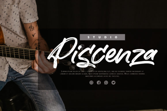 Brodstock Font - Preview 2