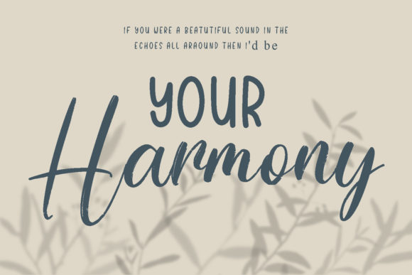 Chorustyle Duo Font PNG with transparent background - Preview 1