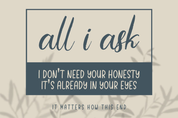 Chorustyle Duo Font PNG with transparent background - Preview 4