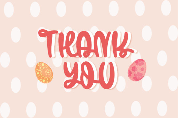 Easter Eggs Font - Preview 4