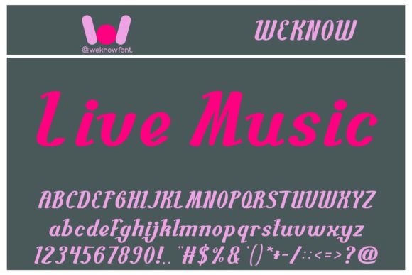 Guitar Rumble Font - Preview 4