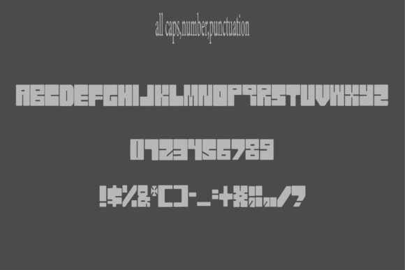 Guons Font - Preview 3
