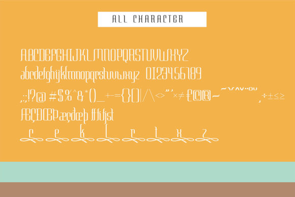 Hectorica Font PNG with transparent background - Preview 5