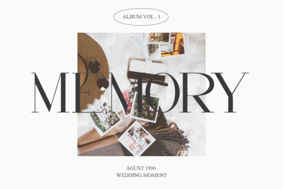 Mogiena Font PNG with transparent background - Preview 1