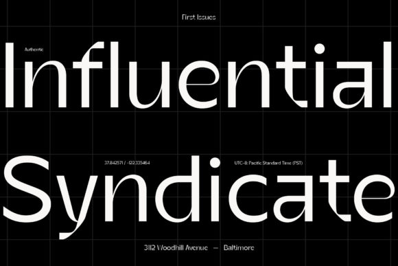 Berghan Font - Preview 4