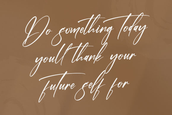 Brithan Signature Font - Preview 4