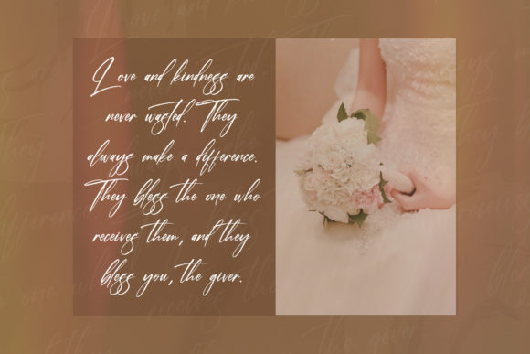 Brithan Signature Font - Preview 6