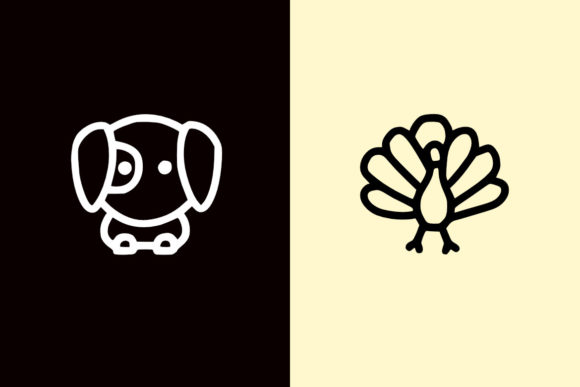 Funnymal Doodle Font PNG with transparent background - Preview 2