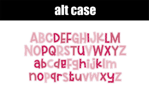 Love Berries Font PNG with transparent background - Preview 6