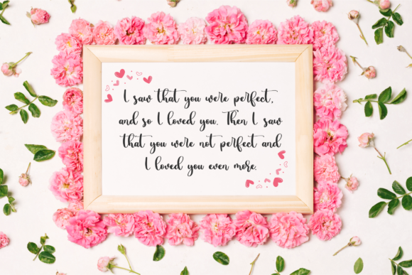 Moryscript Font PNG with transparent background - Preview 3