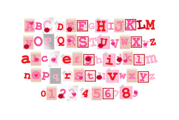 Noted XO Font PNG with transparent background - Preview 1