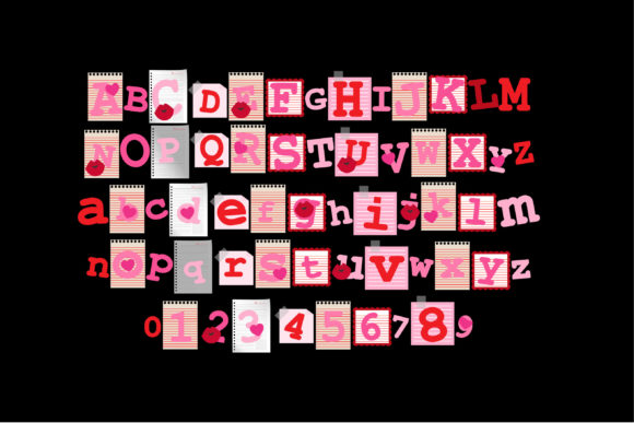Noted XO Font PNG with transparent background - Preview 2