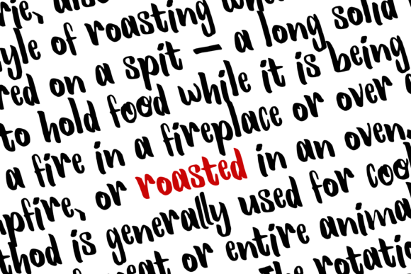 Rotisseria Font font preview - 6