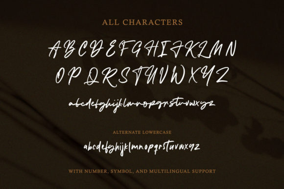 Saturday Moonlight Font PNG with transparent background - Preview 6