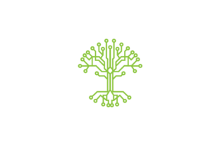 Tech Tree Logo Design Vector Template Graphic by nipnoob · Creative Fabrica