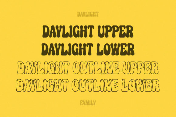 Daylight Font - Preview 4