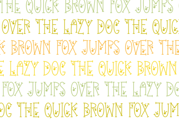 Fun Easter Font - Preview 1
