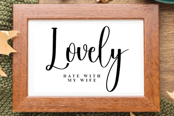 Backlove Font - Preview 3