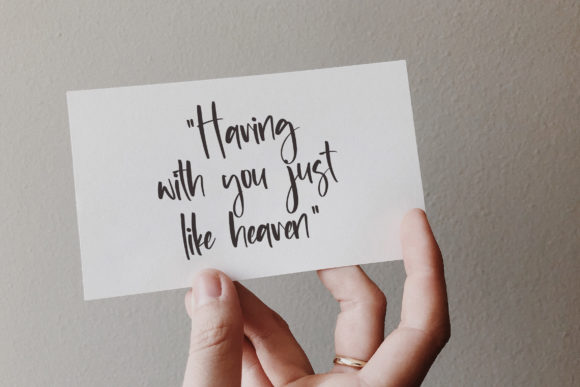 Bedroom Diaries Font - Preview 1
