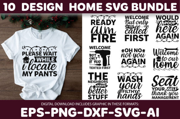 Home Svg Bundle Graphic Crafts By cherrydesign