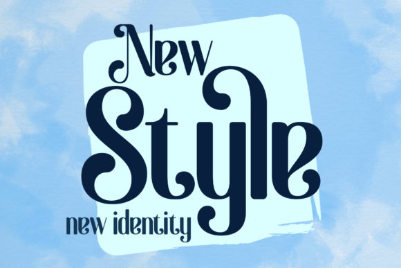 Sloopy Joe Font PNG with transparent background - Preview 3
