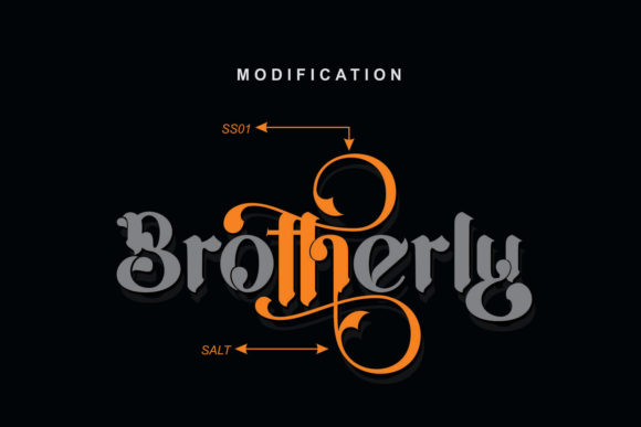 Brotherly Font - Preview 3