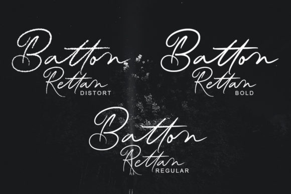 Batton Rettan Font - Preview 3