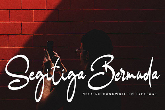 Bertiga Sepatu Font - Preview 1
