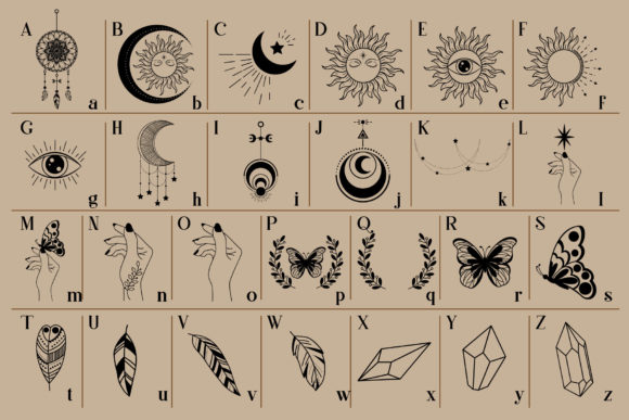 Boho Magic Font - Preview 1