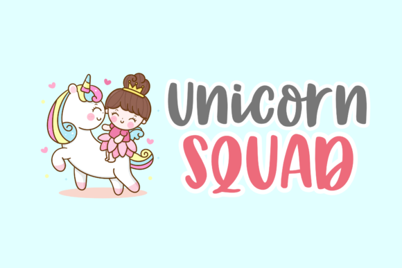 Bouncy Melody Font PNG with transparent background - Preview 2