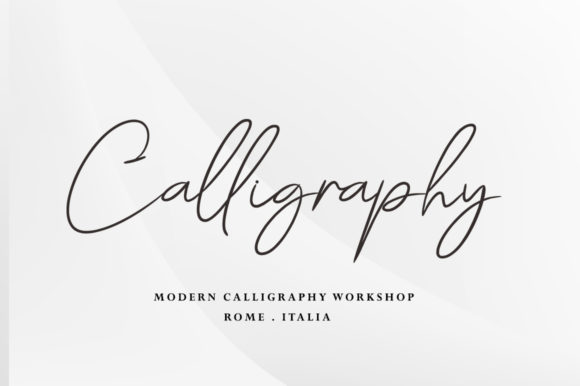Bouton Signature Font - Preview 4