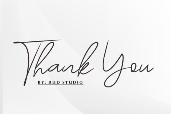 Bouton Signature Font - Preview 6