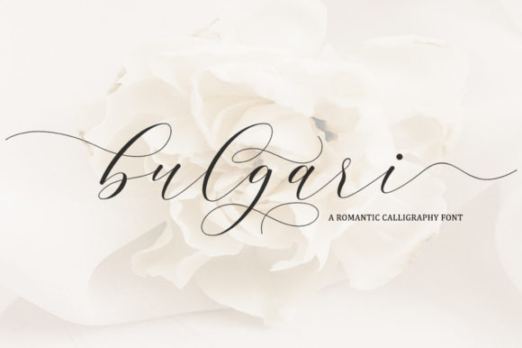 Bulgari Font - Preview 1