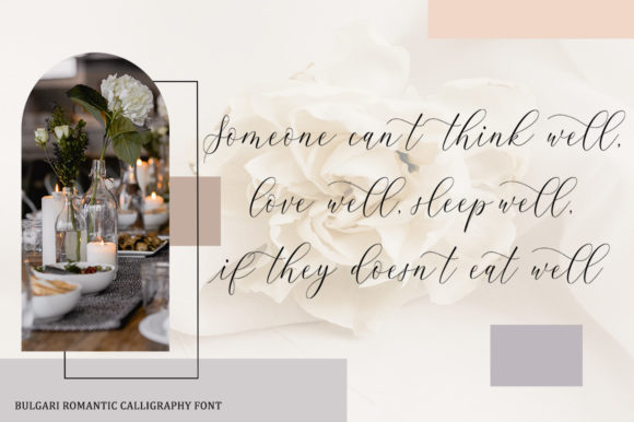 Bulgari Font - Preview 6