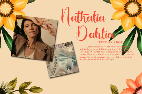 Catherine Makayla Font PNG with transparent background - Preview 4