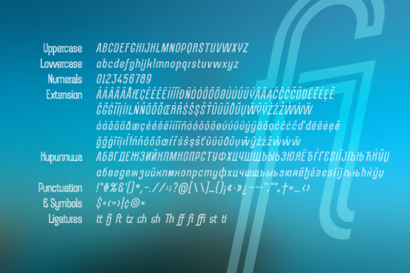 Chokana Light Italic Font PNG with transparent background - Preview 1