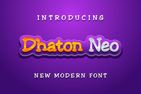Dhaton Neo Font - Preview 1