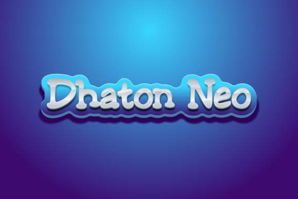 Dhaton Neo Font - Preview 3