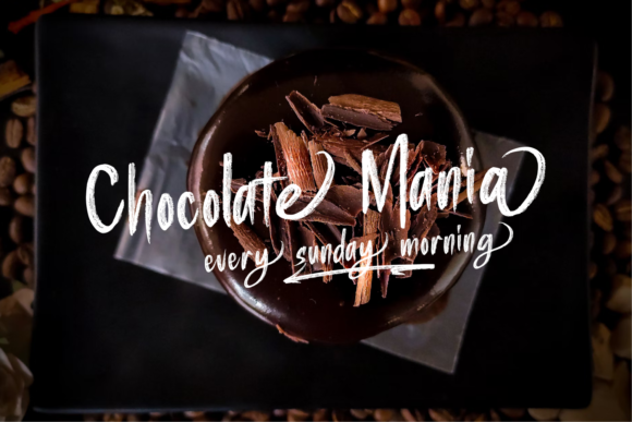 Falling Richees Font - Preview 3