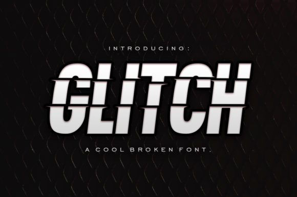 Glitch Font - Preview 5